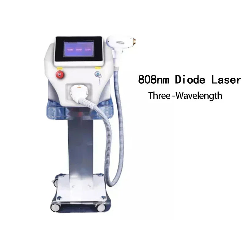 Diode Laser Hair Removal Machine 2024 Permanent Ice Platin Cooling System 4Wavelength 755 808 940 1064nm epilator for women