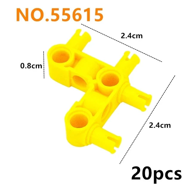 Technical Part Axle Bushing Pin Connector Peg Cross Building Blocks Toy Replace Bulk Parts DIY 3713 15100 59443 48989 6536 33299