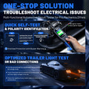 VDIAGTOOL V200 Car Electric Circuit Tester 6V-30V Automotive Power Probe Kit Electrical System Tester LCD Display Voltage Tester Electrical Diagnostic Tools ﻿