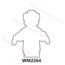 WM6127 WM6128 Building Blocks Soldier Action Figures Educational Mini Toys Christmas Gift For Children WM2258 WM2257 WM2256