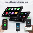 1 Din Android Car Stereo Radio 10.1 Rotate Touch Screen Removable for Universal Carplay GPS Navigation Bluetooth WIFI Autoradio