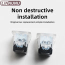 LINNUNU 2pcs Led Car Door Welcome Lights for Lynk&Co 01 02 03 05 09Opening Light Illuminating Ground Warning Projector logo Lamp