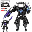 New Skibidi Toileted Action Figures Building Blocks Titan Drill Man Speakerman TVman Model Toys for Kid Xmas Halloween Gift
