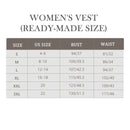 Women's Vest Spring Summer Slessveless Top Two Button Jackets Casual Slim Fit Gilet Khaki Women Clothing Fashion 2024 New
