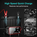 12V 8A Car Battery Charger Pulse Repair LCD Display Smart Fast Charge for Auto Motorcycle Minivan SUV Classic Cars