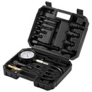 SucceBuy Diesel Engine Compression Tester 18pcs Cylinder Pressure Test Tool Kit Diesel Injector Tester Check Cylinders For Truck