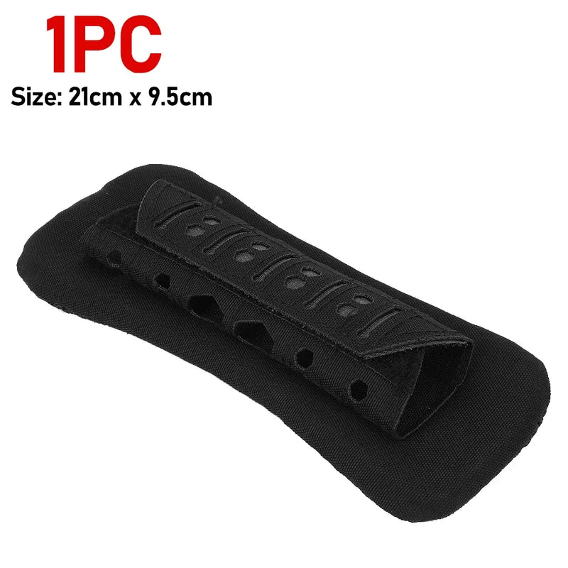 1/2/4PCS Laser Cutting Tactical Vest Shoulder Strap Pads For Hunting Vest Backpack Comfort Mesh Cushion Shoulder Pad for Outdoor