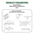Wange 92Pcs/lot Slope 18°4x1 Roof Block Moc Color Accessories Compatible with 60477 Brick DIY Children's Toy Assembly Parts