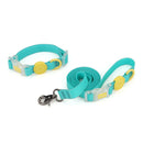 Transparent Buckle Collar Candy Color Pet Cat Dog Collars Leashes For Small Medium Dogs
