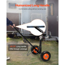 VEVOR 600lbs Tongue Trailer Dolly with 16.5in-22in Adjustable Height & 1-7/8 in Hitch Ball Steel Boat Mover for Moving Car Rvs