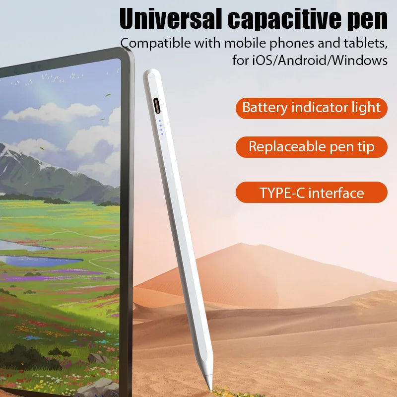 Universal Stylus Pen For Android IOS Windows Touch Pen For iPad Apple Pencil For Huawei Samsung iPhone Xiaomi Tablet Pen