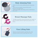 EMS Electric Muscle Stimulator Machine Russian Waves Microcurrent Body Massager Weight Loss Electro Myostimulation Slimming Tool