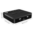 M.2 SATA/NVMe Dual-Bay Hard Drive Docking Station Clone Duplicaotr Offline Clone M.2 Cloner Data Transmission with LED Indicator