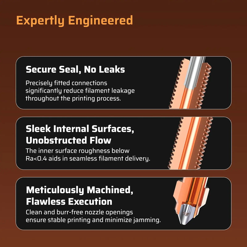 For Creality K1C Ceramic Heating Block Hotend Kit 300°C High Temperature High Flow with Titanium Throat 3D Printer Parts