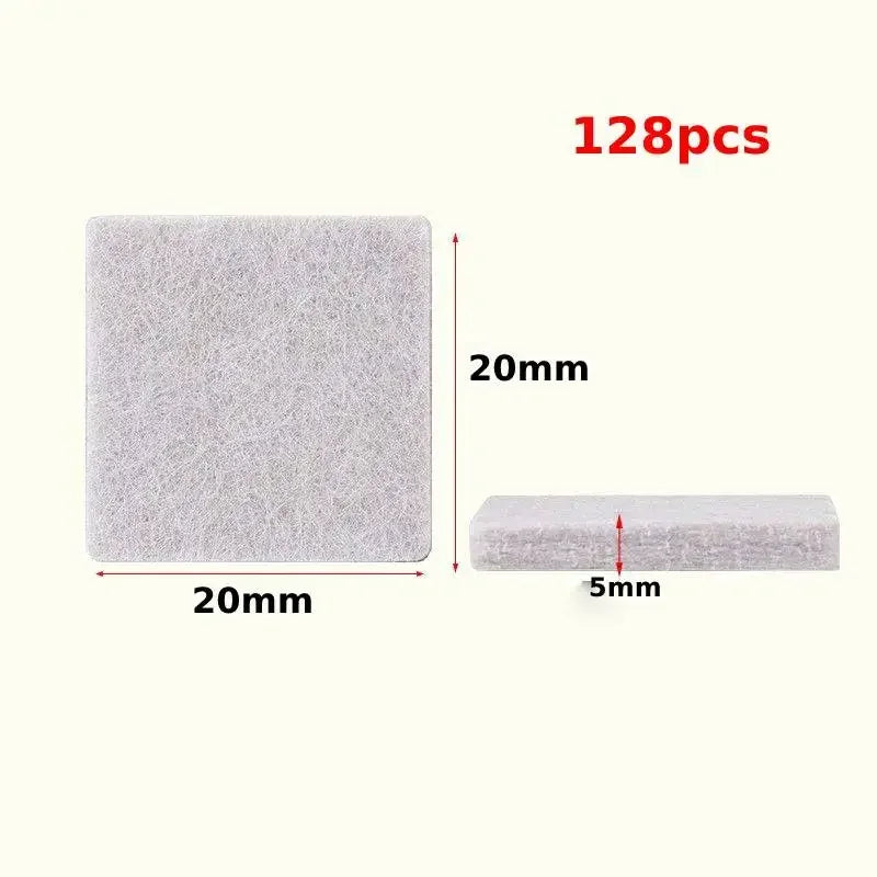 Felt Pad Round Furniture Pads Chair Legs Anti Scratch Floor Protector Self-Adhesive Furniture Sliders for Hardwood Floors Table