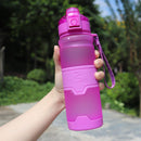 ZOUNICH Protein Shaker Portable Water Bottle Outdoor Sport Leakproof Tritan Plastic Drinking Bottle BPA Free 400-1000ML