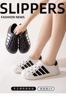 Men's Women's Slippers Summer Breathable Sandals Non Slip Outdoor Couples Shoes EVA Home Orginal Thick Shoes Fashion Beach Soft