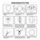 10pcs Transparent Bobo Balloon 10/12/18/20/24inch Happy Birthday Bubble Balloons Wedding Birthday Party Decoration Clear Globos