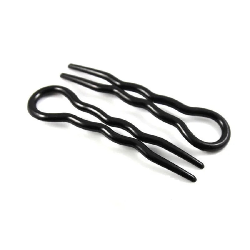 3 Pcs U-shaped Hair Pins Black and Coffee Hairpin Compilation and Distribution Tools Epingle A Cheveux Hair Sticks заколка 헤어핀