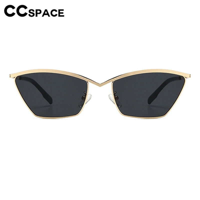 Metal Retro Sunglasses For Ladies Outdoors Fashion Cat Eye Sunscreen Suneyeglass Beach UV Protection Vacation Riding 300907