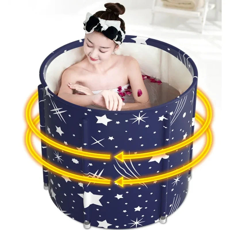 Foldable Bath Bucket PVC Material Hot And Ice Bath Ice Therapy Sauna Adult bathtub Bathtubs for The Baby Large Family Pool