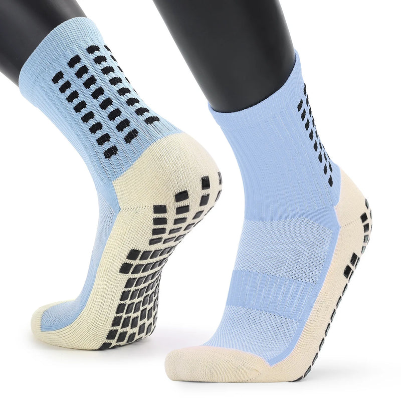 Men's Sports Socks, High-top Half, Football, Non-slip Socks, Men's Necessary Socks, Compression Socks