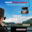 REDTIGER A4 Dash Camera Front and Rear 4k Dash Cam  Drive Recorder for WiFi GPS Car Dvr for 24H Parking Mode Black Box for Car