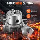 SucceBuy Precision Milling Rotary Table 4''/100mm Horizontal Vertical Model with 3-Jaw Chuck Indexing Tools for Milling Machines