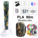 3D Pen 3D For Kids With 20/30 Colors PLA Filament ,3D Printing Pen, 3D Creative Toy Children&
