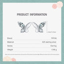 Ailmay Echt 925 Sterling Silber Süße Schmetterling Ohrstecker Exquisite Stapelbare Stern Ohrstecker für Frauen Mode Schmuck Va