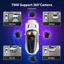 EKIY T900 8G 128G Universal Car Radio Multimedia Bru-ray QLED Navigation GPS Stereo Android Auto Carplay BT 2 din DVD Head Unit