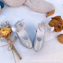 60CM BJD Doll Shoes PU Leather Singles 1/3 BJD Leather Single Shoes Leather Sandles Doll Accessories for 60cm Doll