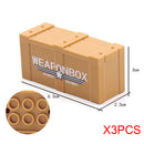 Military MOC Building Block Figure Accessory Weapon Box Kit Bullet Camouflage Mortar Toy Christmas Halloween Gift