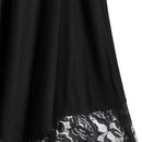 Halloween Plus Size Open Shoulder Elegant Party Dresses For Teens 2024 Lace Half Sleeve Gothic Dress Clothing Female