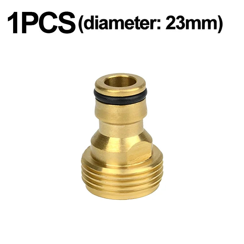 5/1Pcs Universal Kitchen Faucet Adapters Brass Tap Connector Mixer Hose Adaptor Garden Threaded Faucet Watering Garden Tools