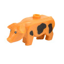 Poultry City Animals Figures Classic Building Block Deer Owl Goat Tiger Zoo Farm Accessories DIY Brick Children Kids Toy Gifts