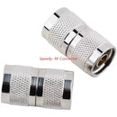 2 Stück L16 N-Stecker auf N-Stecker gerader Konnektor N-Stecker auf N-Stecker Doppel RF Adapter Koax Schnelle Lieferung Hohe Qualität