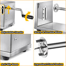 Tornado Potato Spiral Cutter,Manual Stainless Steel Twisted Potato Curly Fry Cutter for Potatoes Carrots Cucumbers