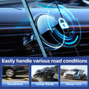 Joyroom Magnetische Handyhalterung KFZ Wireless Charger für iPhone 14 13 12 Pro Max Schnelllade-Kfz-Ladegerät Halterung mit Blaulicht