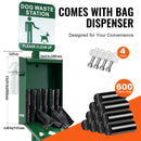 The Groundsman | Commercial Dog Waste Station with Hand Wash Dispenser