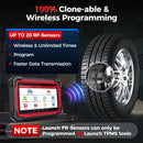 LAUNCH TSENSOR-05S TPMS Sensor 315/433MHz Dual Frequency Universal Programmable Tire Pressure Monitor System Tester for Car SUV