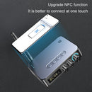M9/M9Pro Audio Transmitter Receiver 1200mAh Bluetooth 5.1 Wireless Music Adapter U Disk/TF Card FM Radio Player DSP Converter