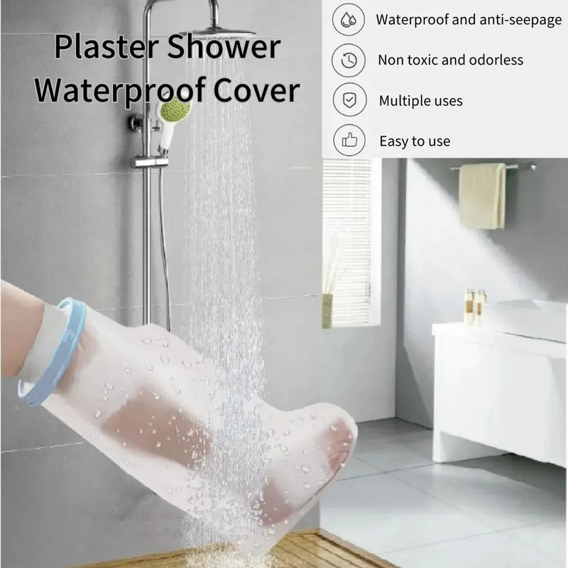 Plaster Shower Protector Waterproof High Quality Durable Adult Short Leg Reusable Sealed Water Dressing Protector