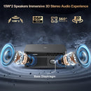 ThundeaL 1080P Projector WiFi Full HD Projector TD98Pro Android 4K Video Movie  TD98 Pro Smart TV Phone Home Theater Cinema Beam