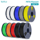 SUNLU 10KG PETG/ABS Filaments 10Rolls 3D Filament 1KG/roll 1.75mm 100% Filament Lines Up Neatly For 3D Printing From EU US