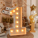 Giant Number Balloon Filling Box Birthday Balloon Frame Birthday Party Decorations Kids Wedding Anniversary Decor Baby Shower