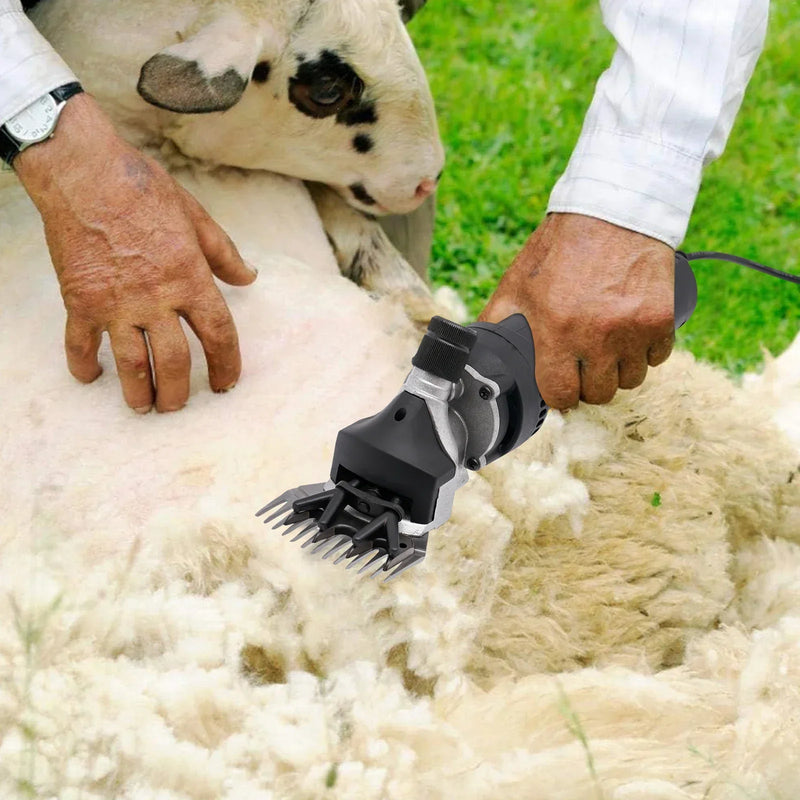 220V Electric Sheep Pet Hair Clipper Shearing Kit Shear Wool Cut Goat Pet Animal Shearing Supplies Farm Cut Machine