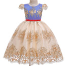 New Year Costume Big Bow Kids Girl Wedding Kids Dresses For Girls Princess Party Pageant Formal Dress Prom Girls Christmas Dress
