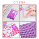 Huacan 5D DIY Diamond Painting Shoes Rhinestones Full Square Round Diamond Mosaic Cartoon Gift Christmas Gift Art Home Decor