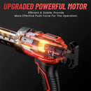 Seesii Cordless Caulking Gun 20V Adjustable 4 Speeds Electric Adhesive Gun Kit 10oz/300ml Battery Caulk Gun for Filling Sealing